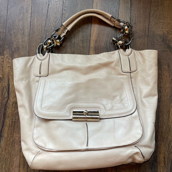 Coach Handbags - Coach Leather Shoulder Bag / Purse with Gorgeous Hardware